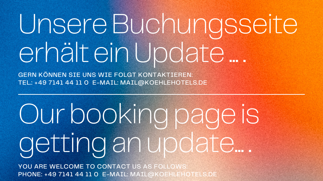 koehlehotels-hotel-goldener-pflug-ludwigsburg-Buchungsseite Update
