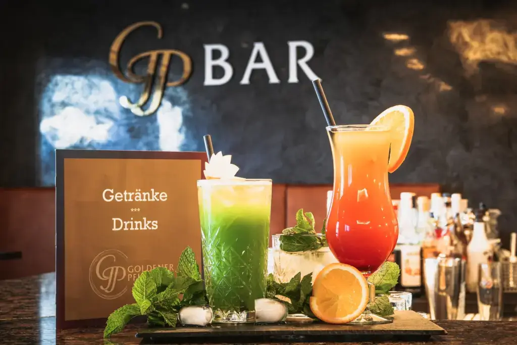 Cocktails und Drinks an der GP-Bar im Goldenen Pflug Ludwigsburg