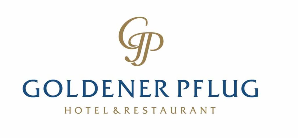Goldener Pflug Hotel- und Restaurantlogo.